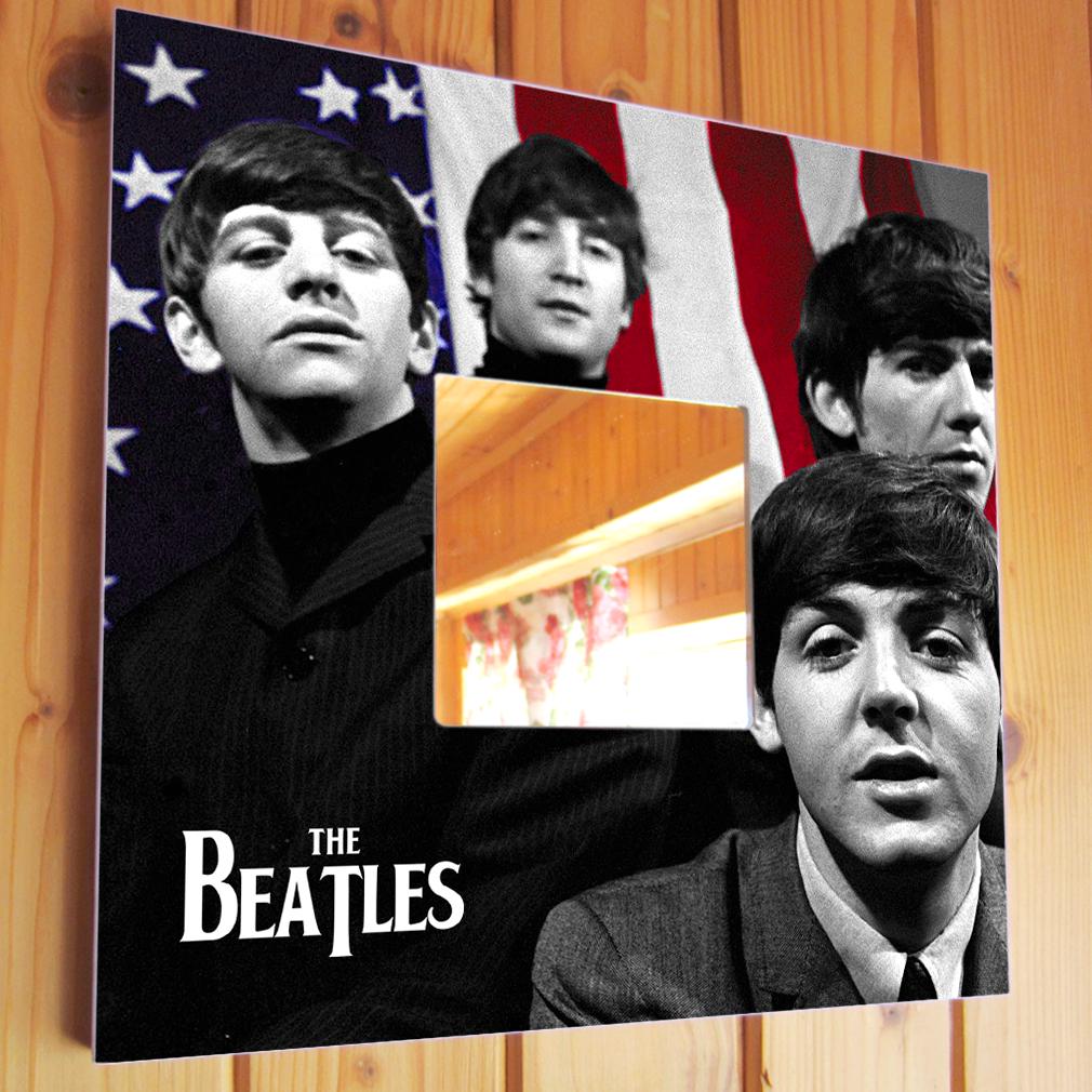 Дзеркало Гурт "The Beatles" 260х260 мм (M00940)