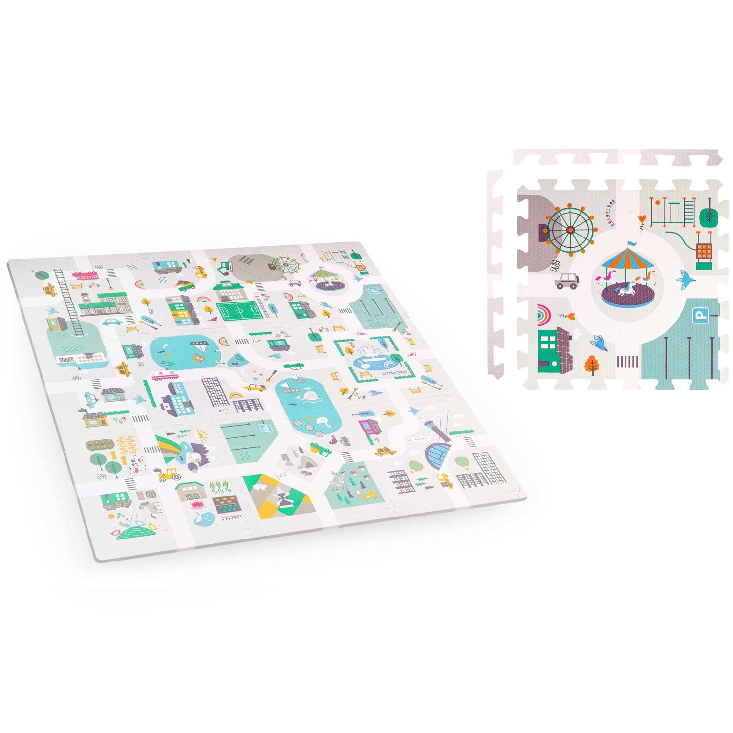 Килимок-пазл з фігурками Nukido 120x120 см - фото 6 Килимок-пазл з фігурками Nukido 120x120 см - фото 6