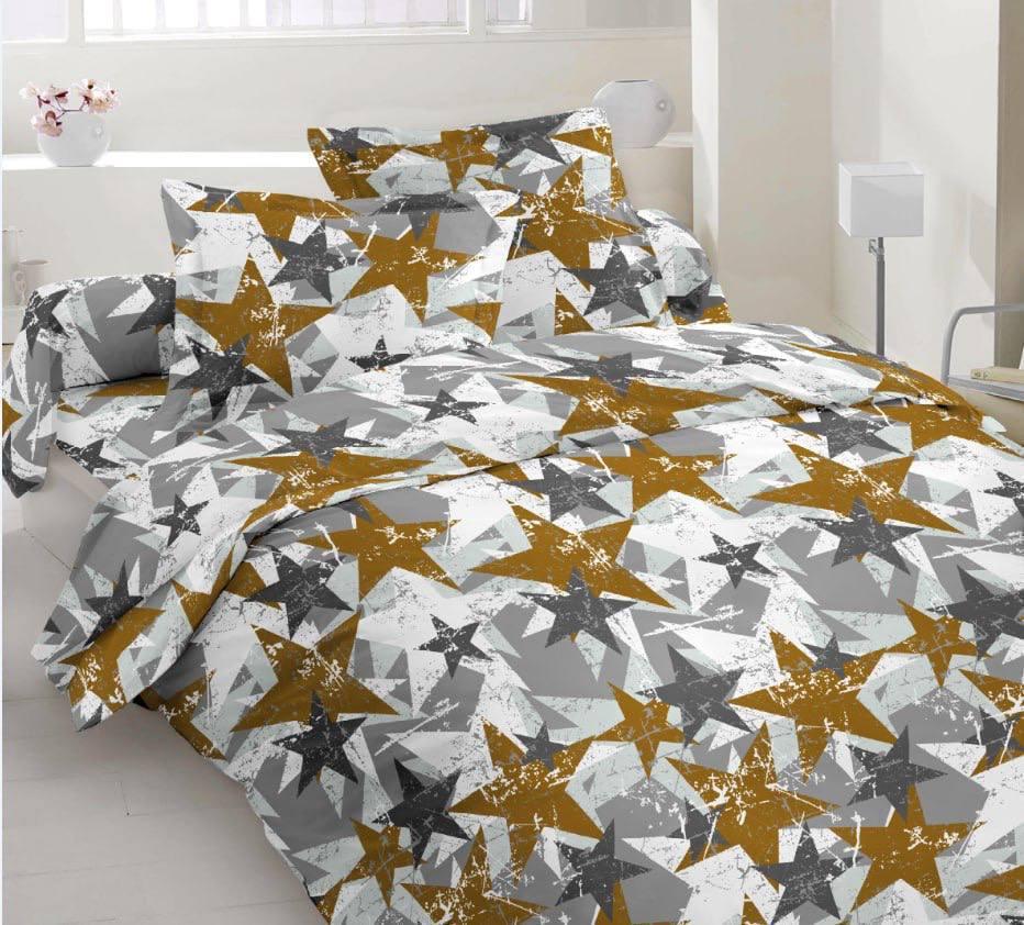 Комплект постельного белья Vital Textile Голд Люкс бязь полуторный 150х220 см (BL1.5-1002)