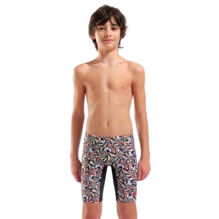 Плавки-шорти для хлопчиків Arena FUN SKULLS SWIM JAMMER 152 см Різнобарвний (010297-550 152)