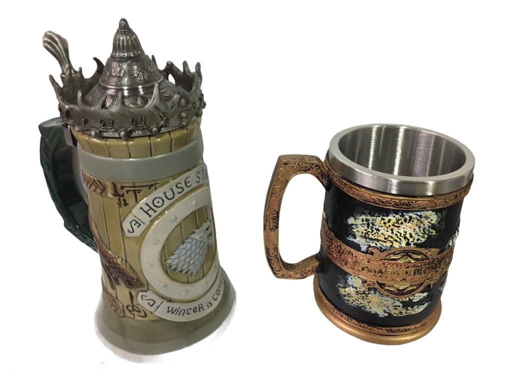 Подарунковий набір гуртка House Stark Гра Престолів та Кружка Сім Королівств 650/550 мл - фото 2 Подарунковий набір гуртка House Stark Гра Престолів та Кружка Сім Королівств 650/550 мл - фото 2