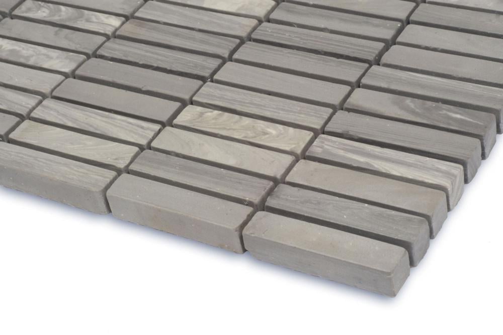 Керамогранитная мозаика Kotto Ceramica MI7 10500514C 300x300x10 мм/прямоугольник 10x50 мм Bucchero