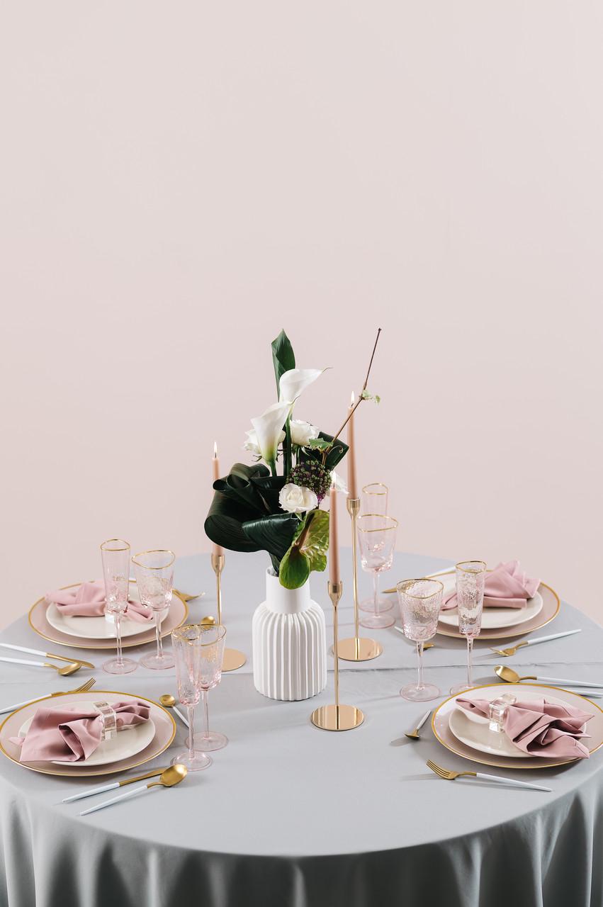 Підсвічники святкові Remy-Decor Гамлет металеві 3 шт. 23/28/33 см Золотий - фото 5 Підсвічники святкові Remy-Decor Гамлет металеві 3 шт. 23/28/33 см Золотий - фото 5