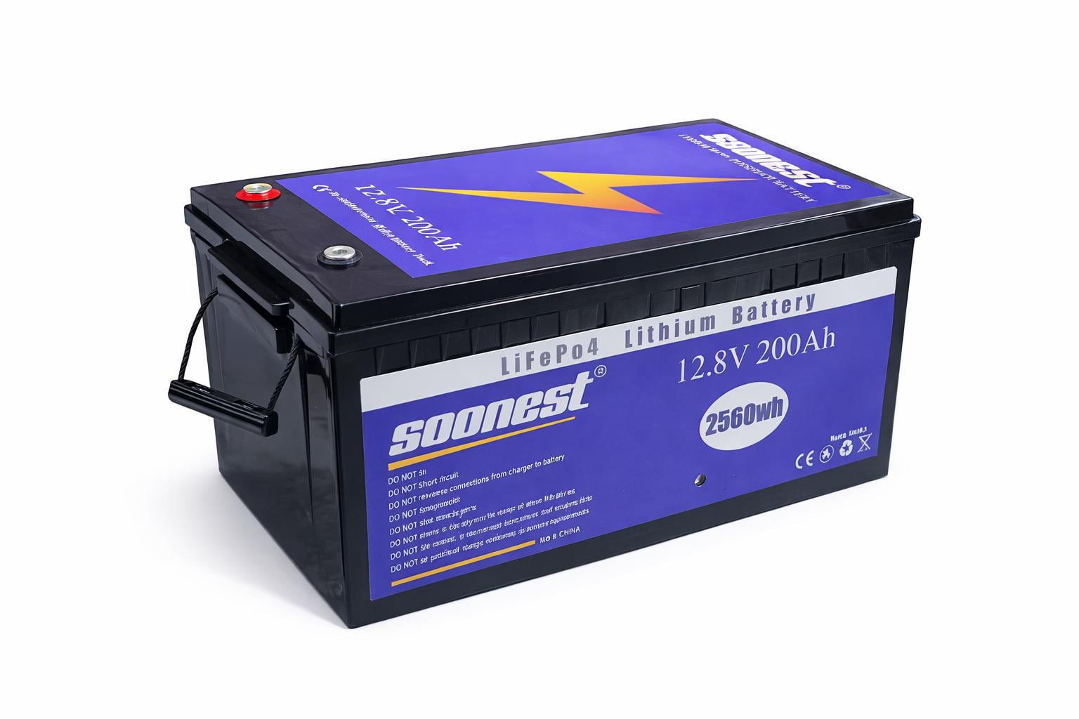 Аккумулятор LiFePO4 12.8V 200Ah 1280Wh Soonest Аккумулятор LiFePO4 12.8V 200Ah 1280Wh Soonest
