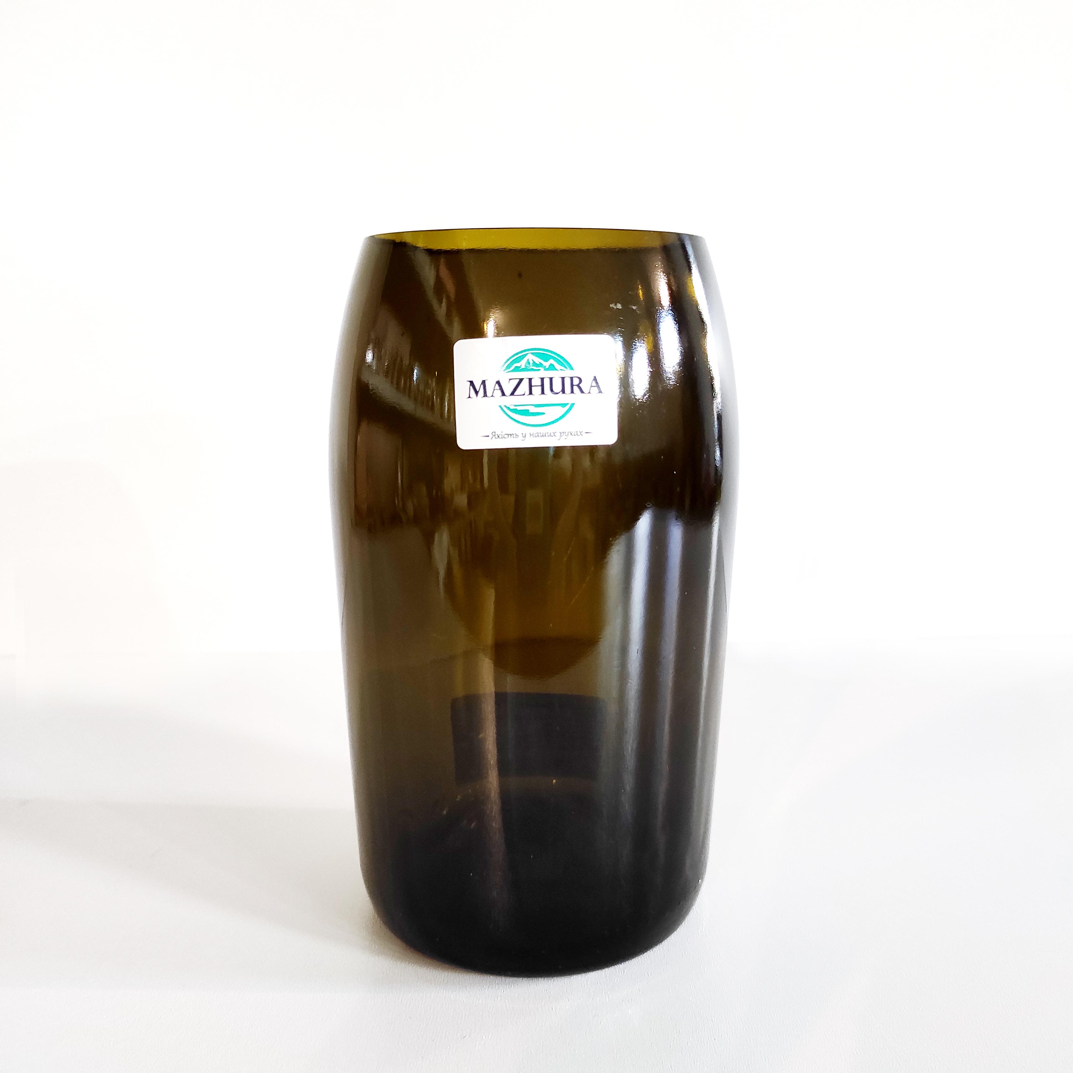 Ваза стеклянная Mazhura 15,5 см d 7,5 см (mz708244) Ваза стеклянная Mazhura 15,5 см d 7,5 см (mz708244)