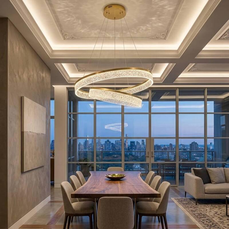Люстра подвесная Zilini LED XL8042/600 Золотистый (34766999) Люстра подвесная Zilini LED XL8042/600 Золотистый (34766999)