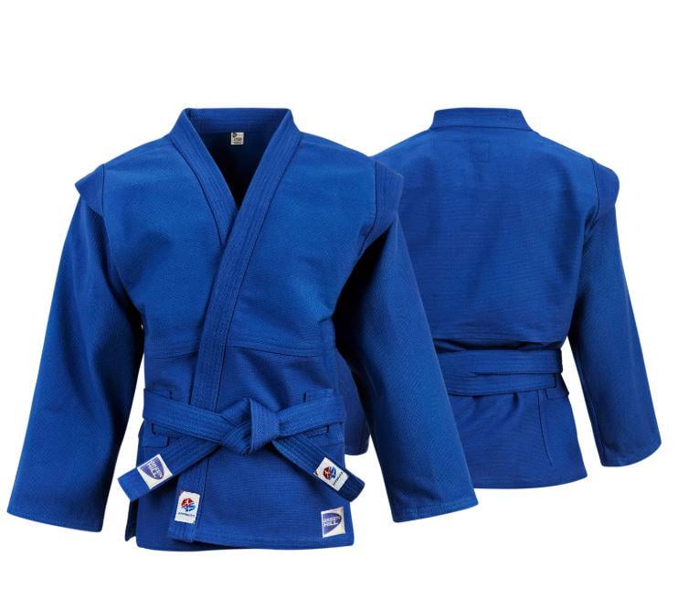 Куртка самбо Green Hill MASTER 170 см Синий (6936116105750) - фото 2