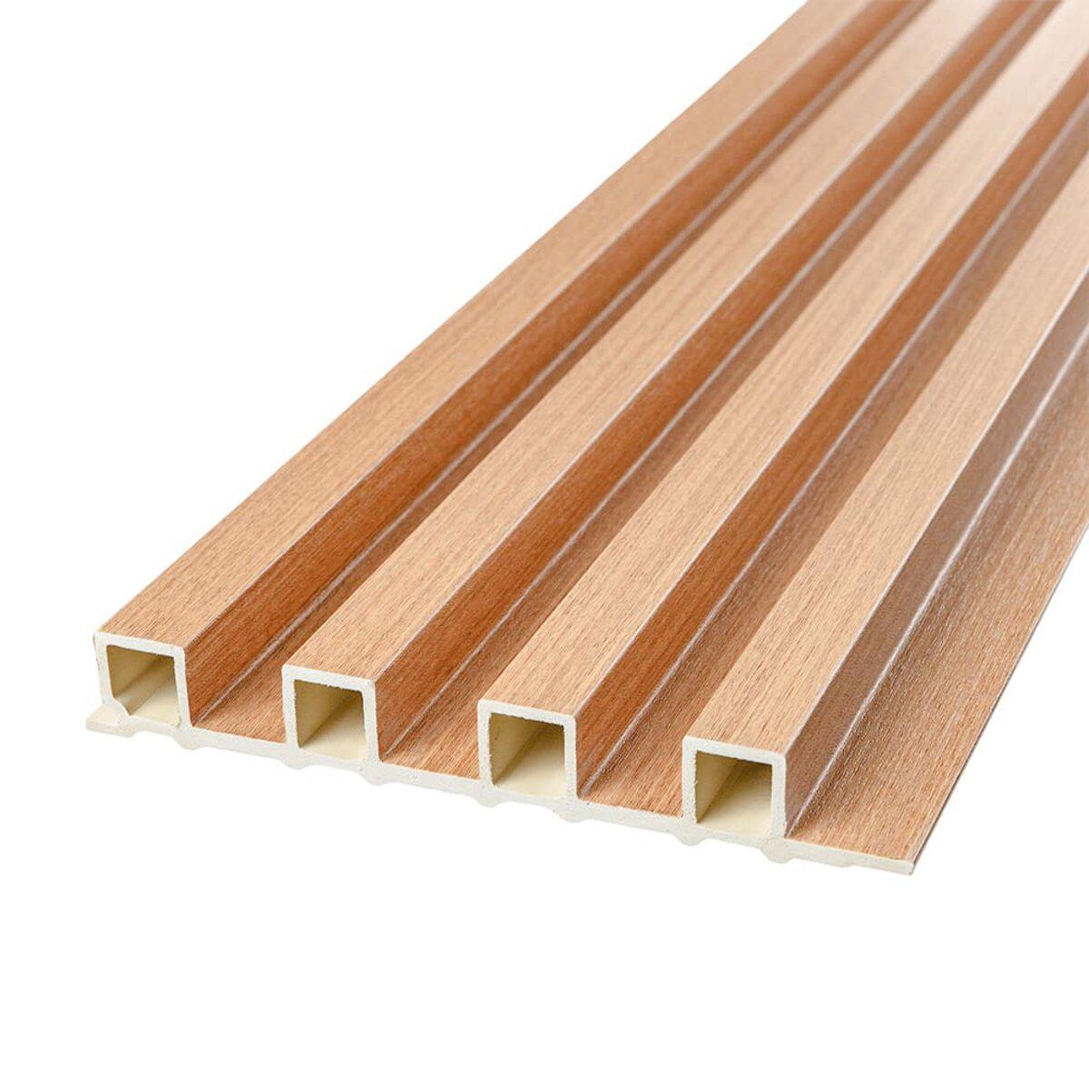 Рейка стеновая декоративная D 3000x160x23 мм Ольха (SW-00001539) - фото 1 Рейка стеновая декоративная D 3000x160x23 мм Ольха (SW-00001539) - фото 1