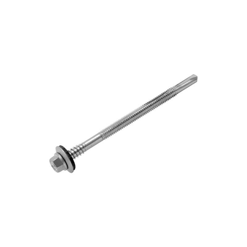 Саморез для сэндвич-панелей со сверлом Metalvis TEX-HSL DIN7504K 5,5/6,3х200 мм max 10 мм цинк 10 шт. (9T62C0009T6632002C)