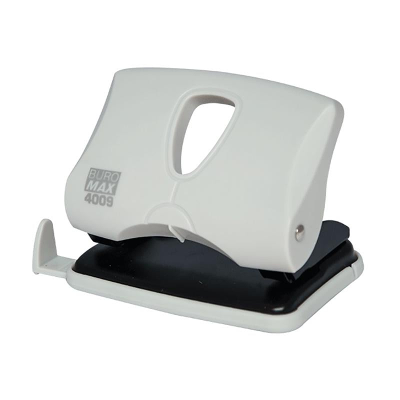 Дырокол Buromax до 20 листов пластиковый Серый (BM.4009-09)