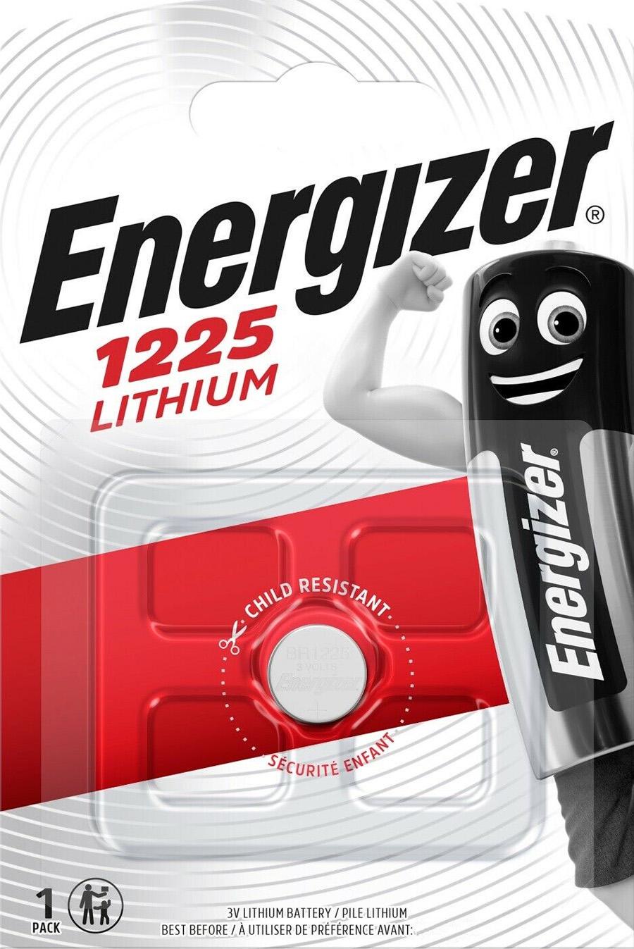 Батарейки Energizer CR1225 Lithium 1 шт. (1589816197)