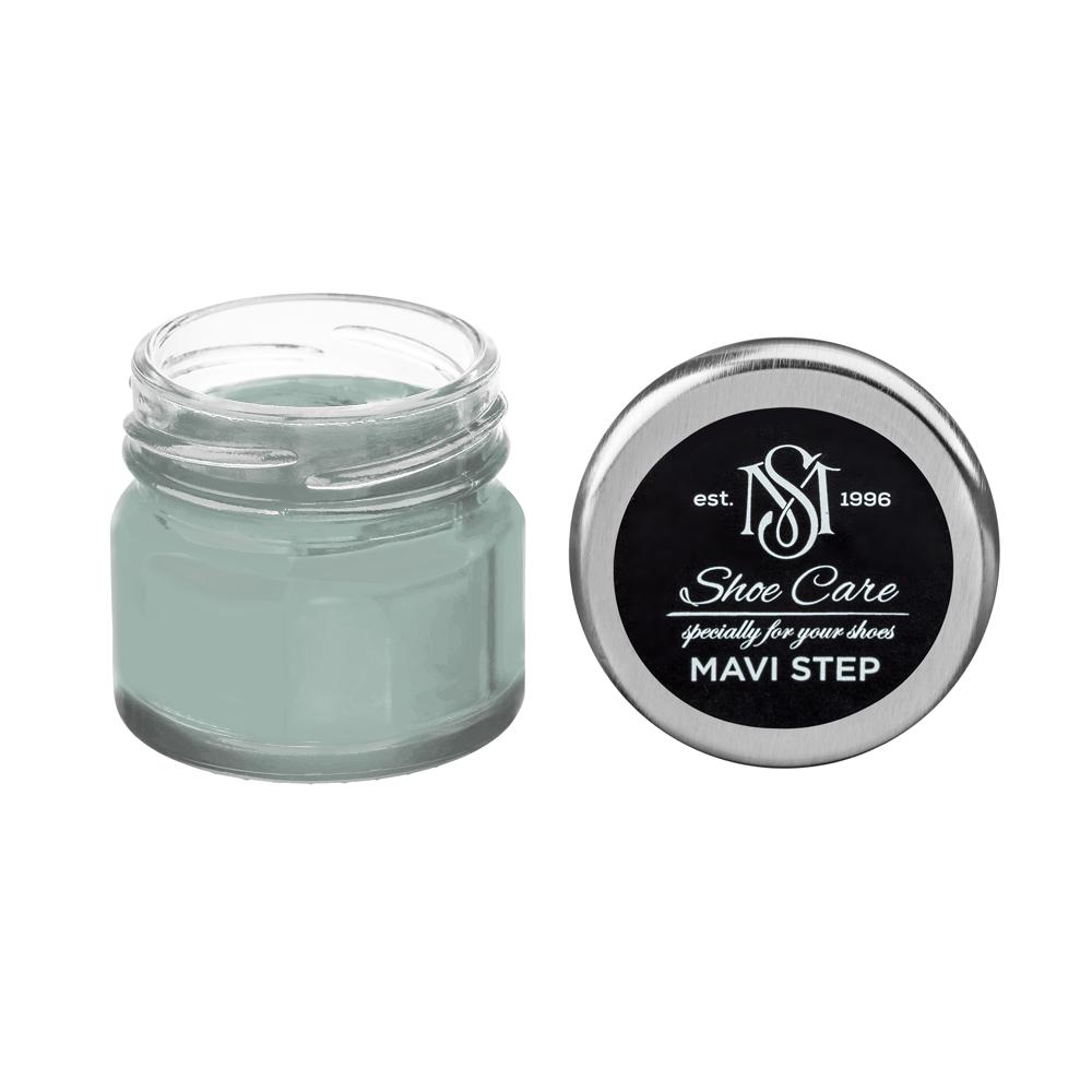 Крем для обуви из кожзама MAVI STEP Custom 25 мл Меланжево-серый (3010-B90G) - фото 1