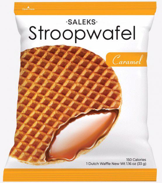 Вафелі Салекс Stroopwafel з карамеллю 6 шт.