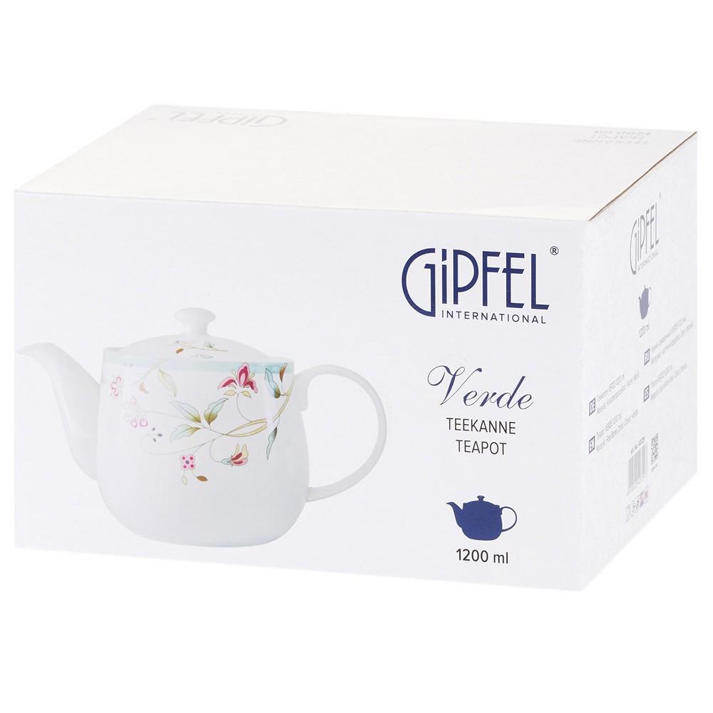Заварювальний чайник GIPFEL Verde 1,2 л (40729) - фото 5 Заварювальний чайник GIPFEL Verde 1,2 л (40729) - фото 5