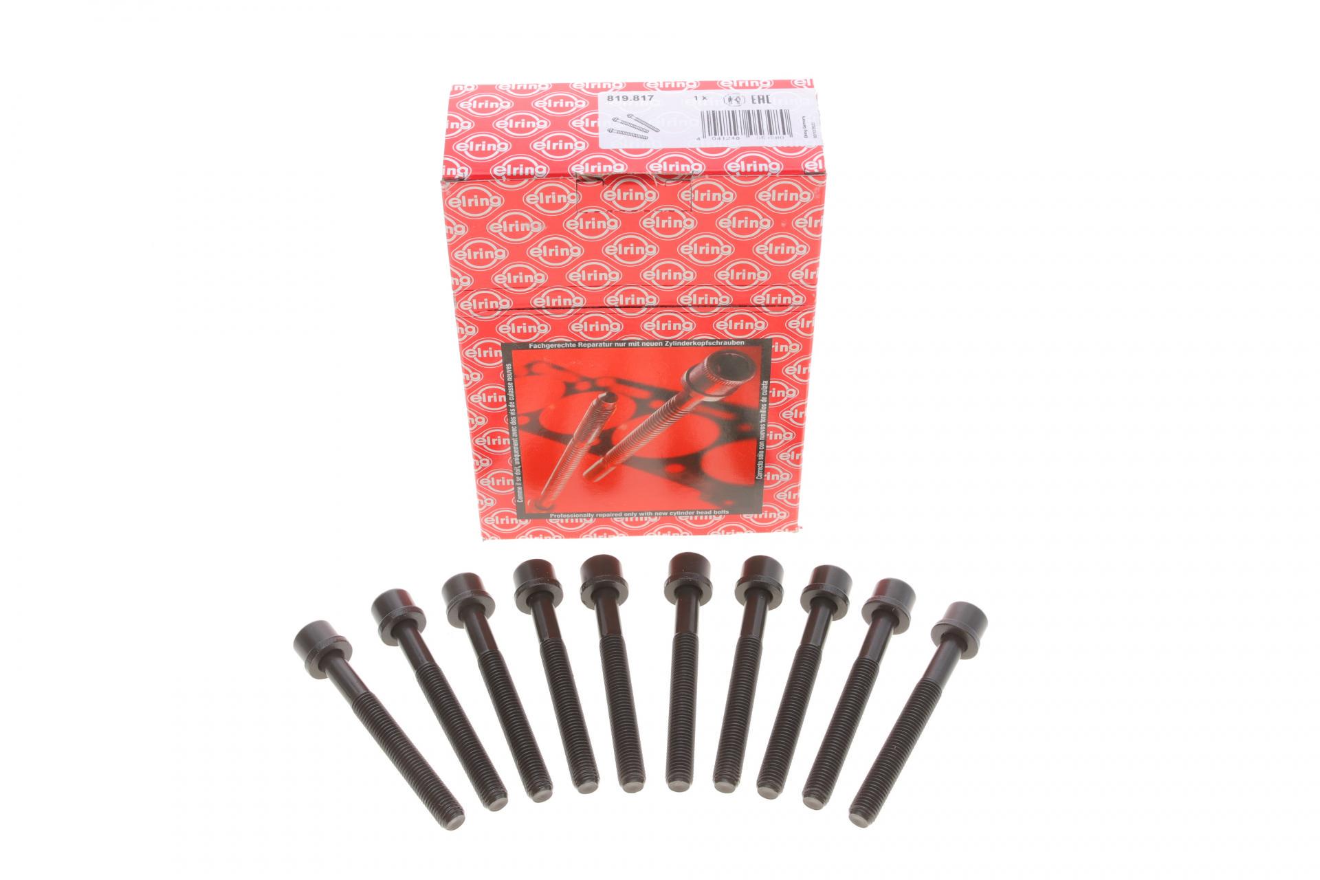 Болты головки ELRING Audi 100/A4/VW Polo/Golf 1,3-2,0 90- 96 мм 10 шт. (819,817)