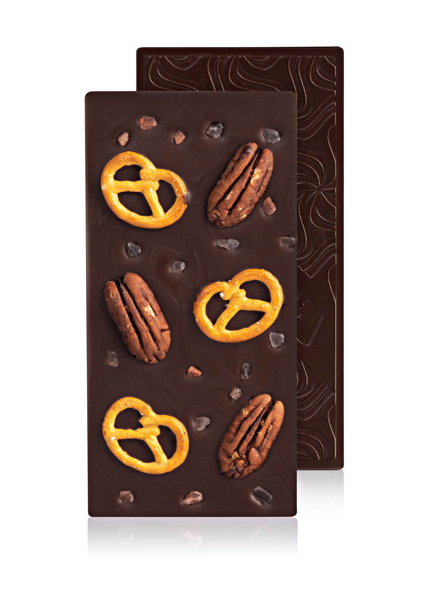 Шоколад LAVIVA CHOCOLATES Брецель 90 г Чорний (0042) - фото 2