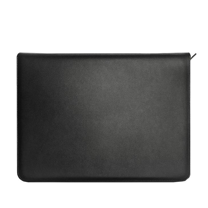Папка шкіряна А4 на блискавці для документів Чорний (A-027395)