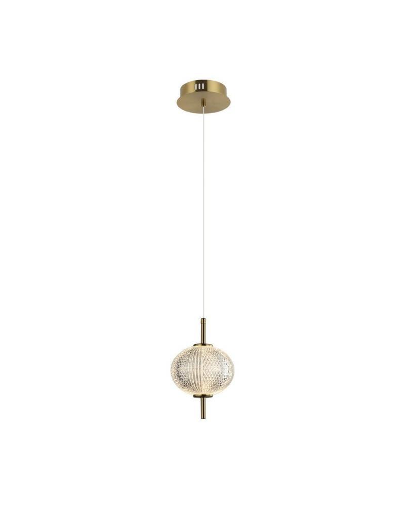 Подвесной светильник Italux PND-29038-1-GD Lzie LED 1x5W 3000K 500Lm IP20 Gold (24575781) Подвесной светильник Italux PND-29038-1-GD Lzie LED 1x5W 3000K 500Lm IP20 Gold (24575781)