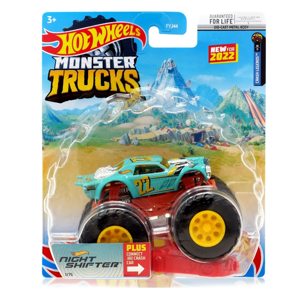 ᐉ Базовая коллекционная машинка-внедорожник Hot Wheels серии Monster ...