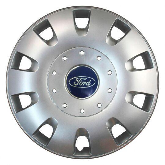 Автомобильные колпаки SKS 401 R16 с логотипом Ford 4 шт. Серебристый Автомобильные колпаки SKS 401 R16 с логотипом Ford 4 шт. Серебристый