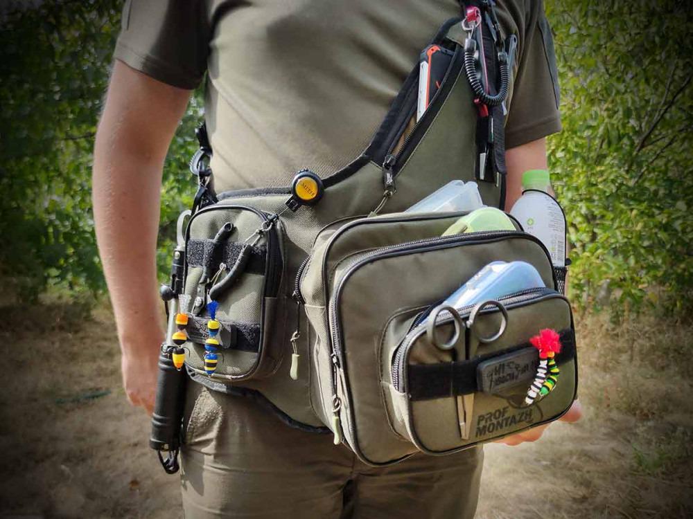 Сумка спиннинговая PRO-SPIN для ходовой рыбалки (2328624376)