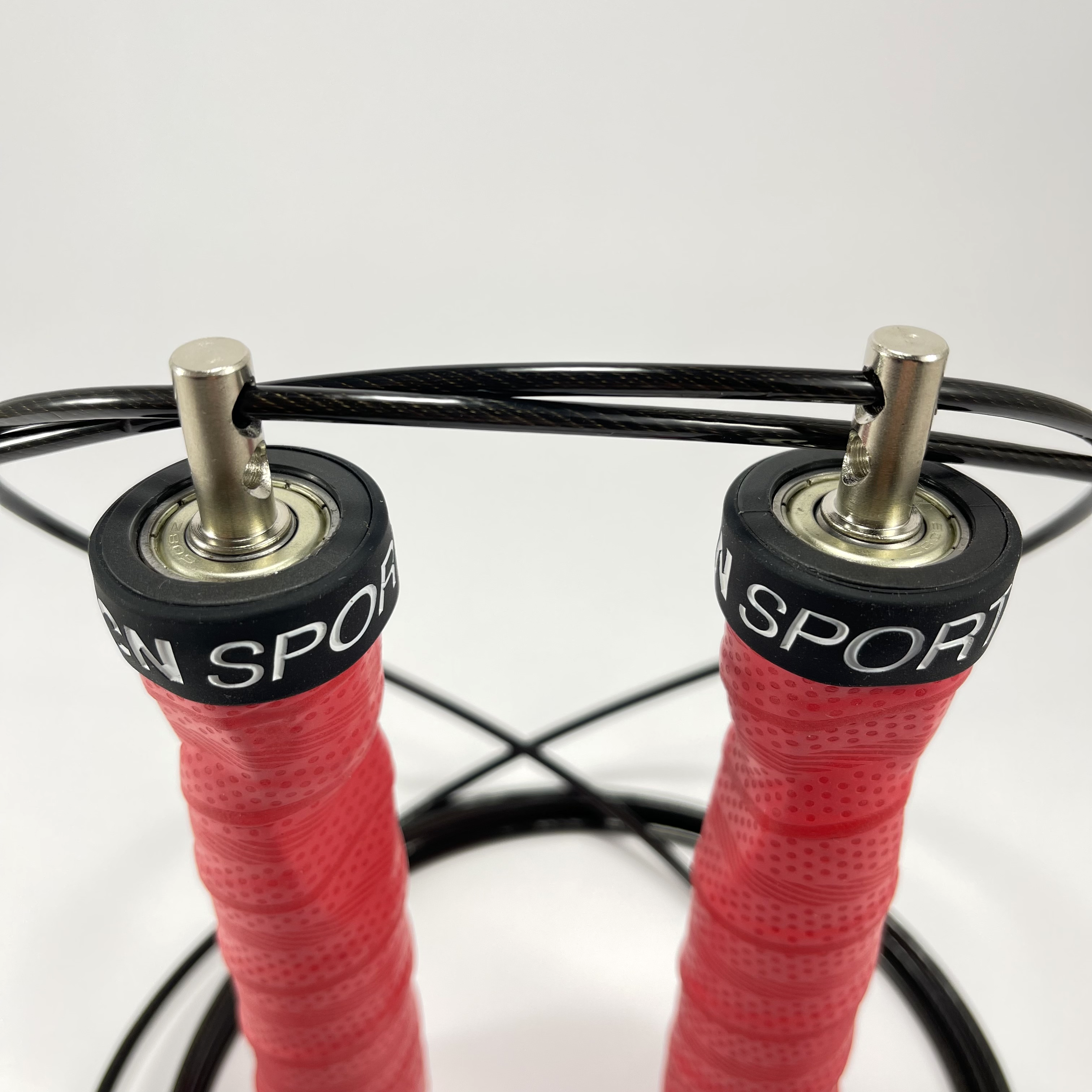 Скакалка швидкісна для кросфіта CN SPORT Speed Rope PRO+ Red (UF12464) - фото 2