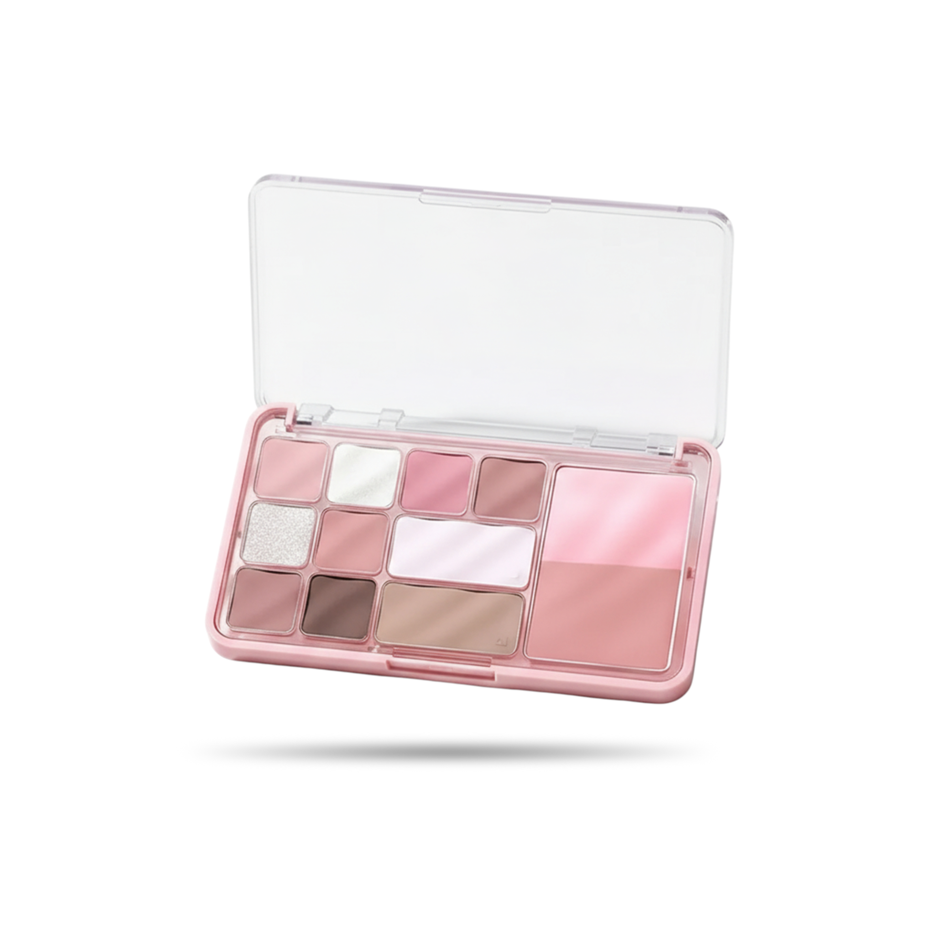 Палетка для макіяжу обличчя K'APEINE тіні/рум'яна/контуринг Glass Pink (2817796853)