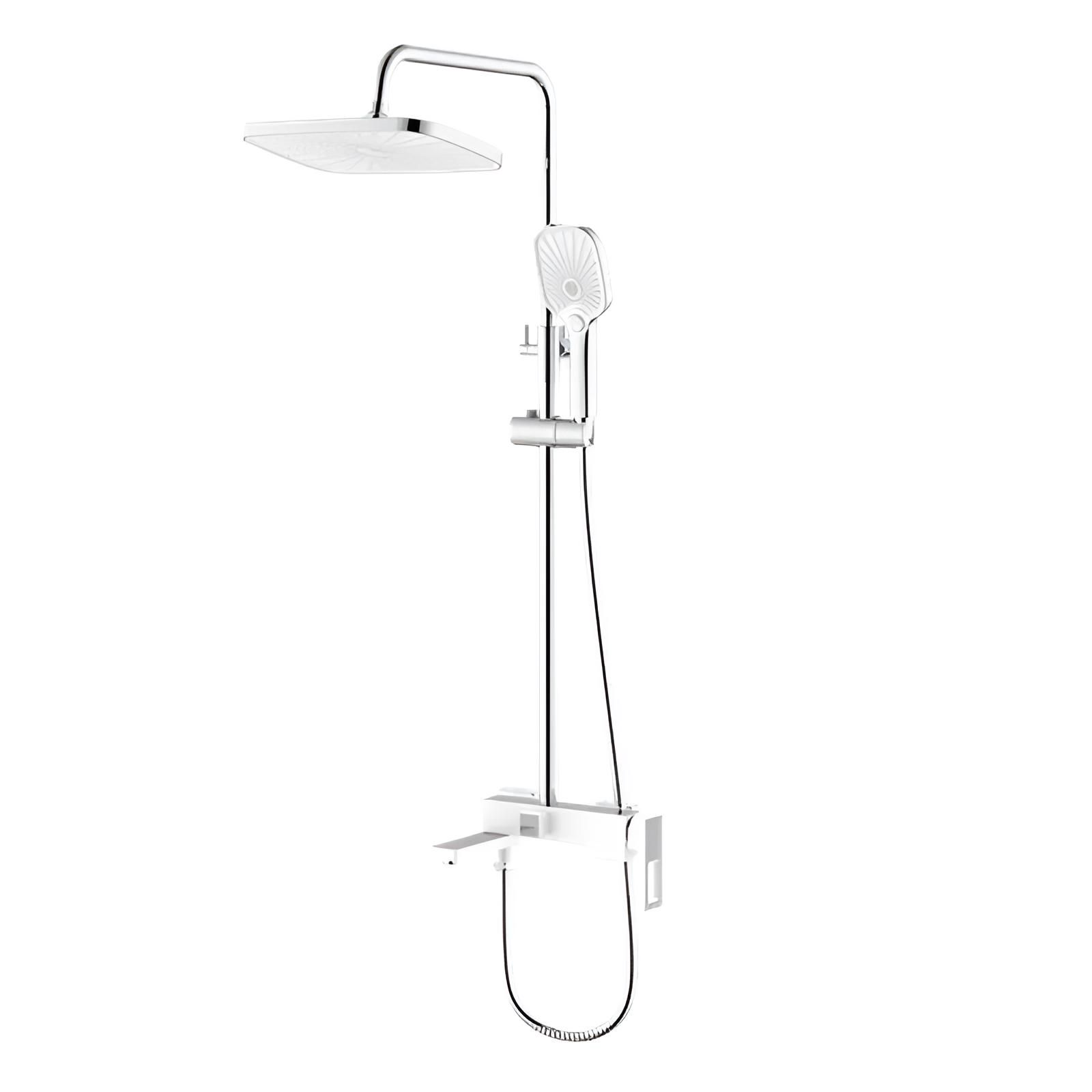 Душова колона MIXXUS Premium WALTER 009-J зі змішувачем White/Chrome (MI6622) Душова колона MIXXUS Premium WALTER 009-J зі змішувачем White/Chrome (MI6622)