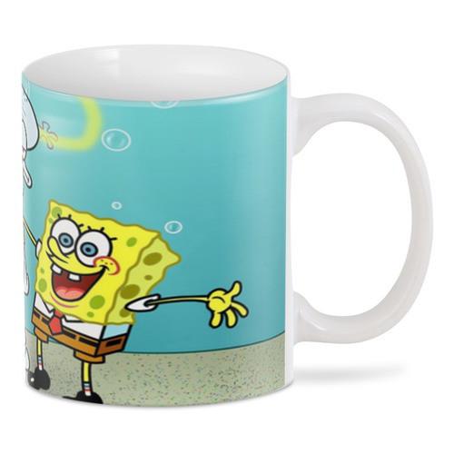 Чашка SpongeBob Друзья: губка боб патрик сквидвард - фото 2