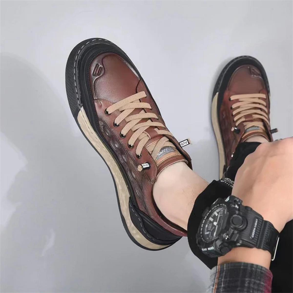 Кеди чоловічі Dundee р. 43 Коричневий (12597507) - фото 10 Кеди чоловічі Dundee р. 43 Коричневий (12597507) - фото 10