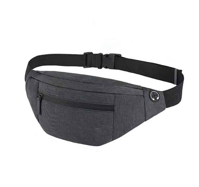 Сумка-бананка спортивна Grey (НР68746912)