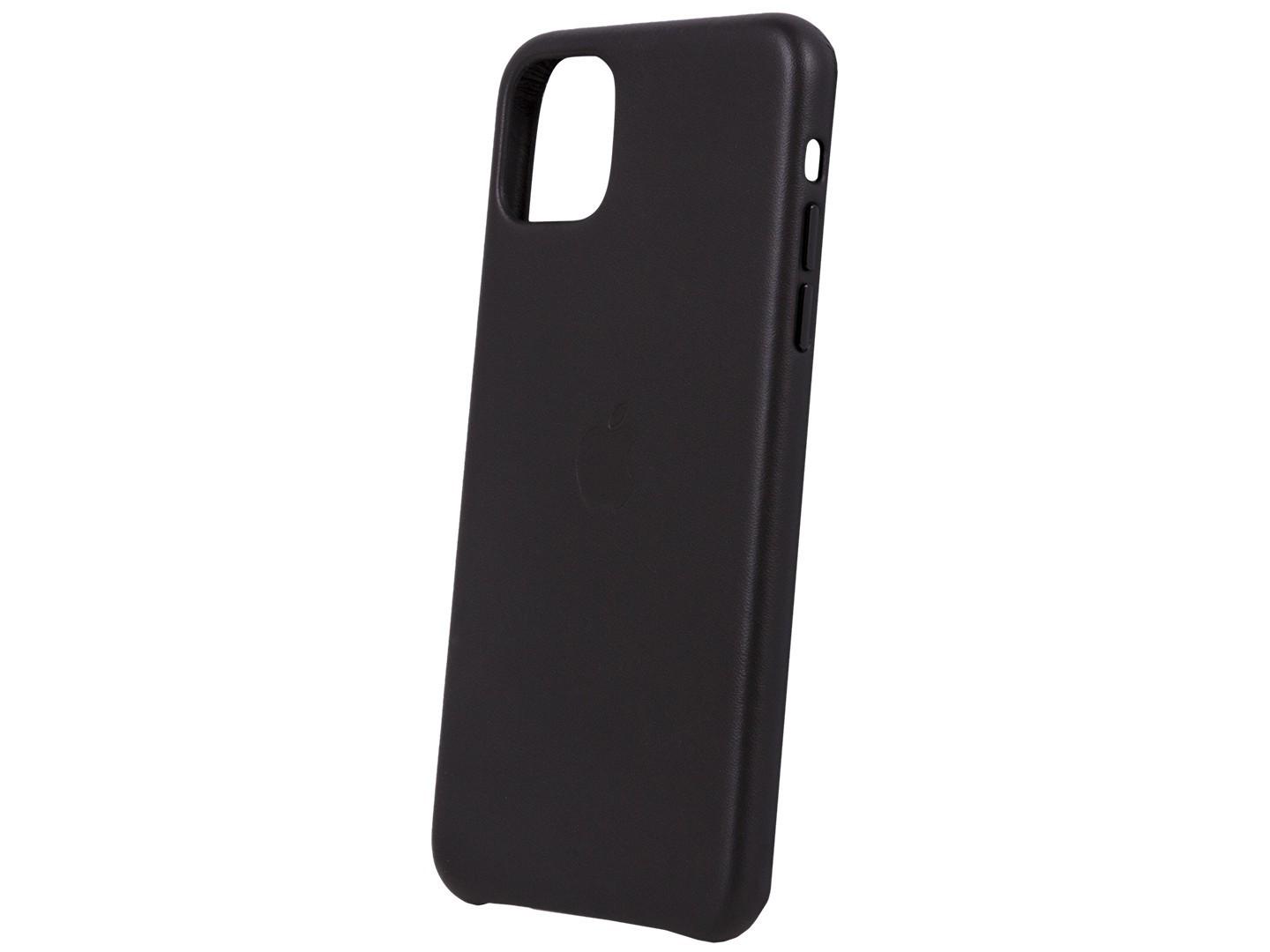 Чохол накладка шкіряний Leather Case MX0E2ZM/A для Apple Iphone 11 Pro Max (6.5") Black - фото 4