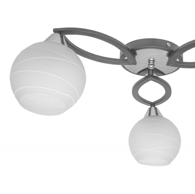 Люстра Brille LK-605S/3 E27 BK (23-236) - фото 2