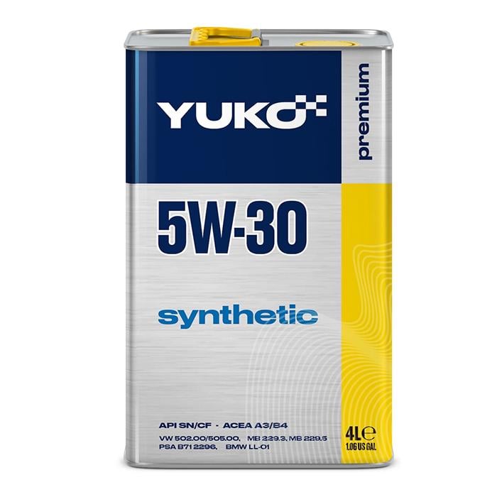 Моторне мастило автомобільне YUKO SYNTHETIC 5W-30 4 л (157950)
