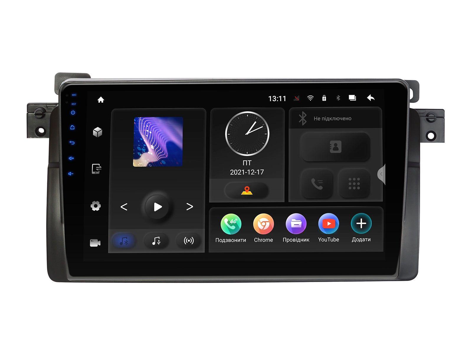 Автомагнитола штатная CYCLONE для BMW 3 Series E46 1998-2005 C9-003 3/32Gb DSP