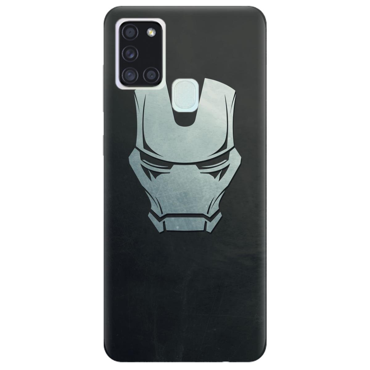 Силиконовый чехол Zorrov для Samsung Galaxy A21s - Iron Man (14100040055087615)