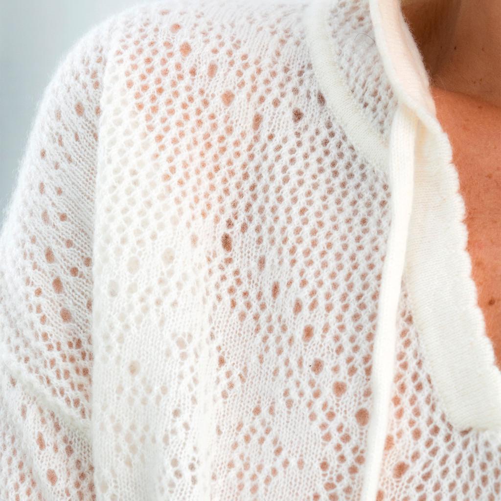 Светр жіночий з капюшоном Loro Piana S Білий (2797308627) - фото 8 Светр жіночий з капюшоном Loro Piana S Білий (2797308627) - фото 8