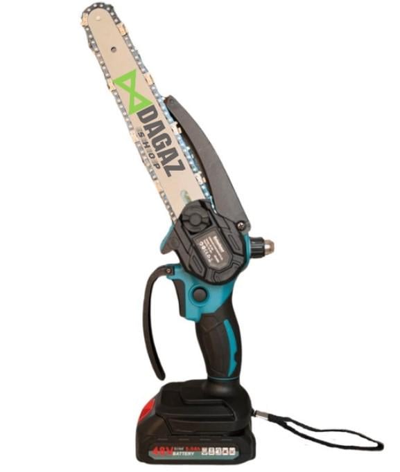 Пила акумуляторна ланцюгова Krafftec 48 V (995588) - фото 6