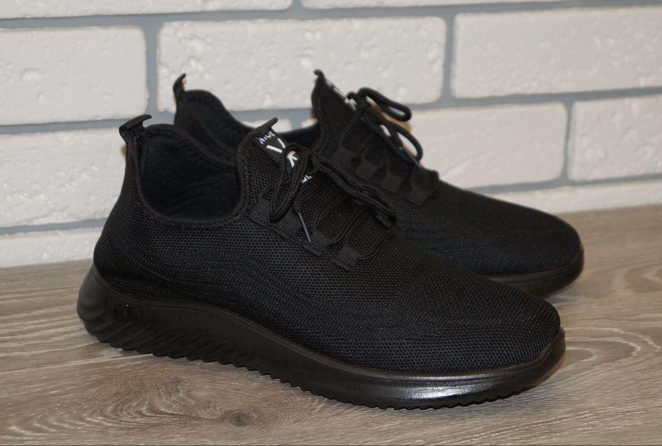 Кроссовки мужские текстильные Fuguishan р. 45 29 см Черный (30846-45)