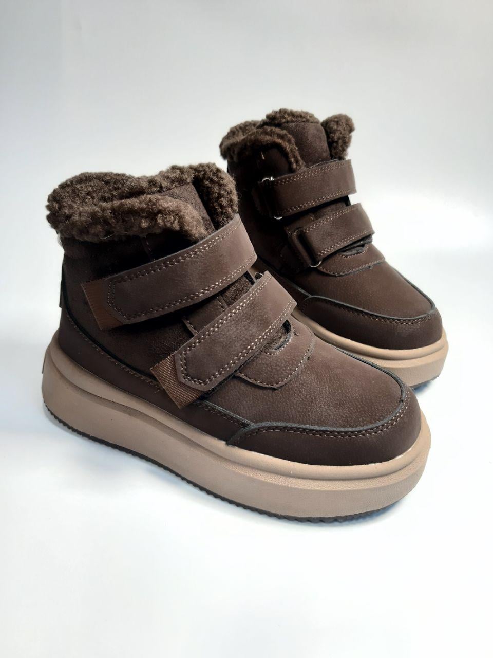 Черевики зимові Bi&Ki для дівчинки р. 35 23 см Коричневий (60180 D brown) Черевики зимові Bi&Ki для дівчинки р. 35 23 см Коричневий (60180 D brown)