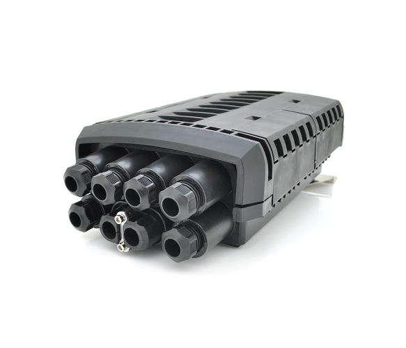 Муфта для оптоволокна Merlion ML-OP-F108H-12C до 12 сварок герметичная 3 ввода Black (6c963ab1)