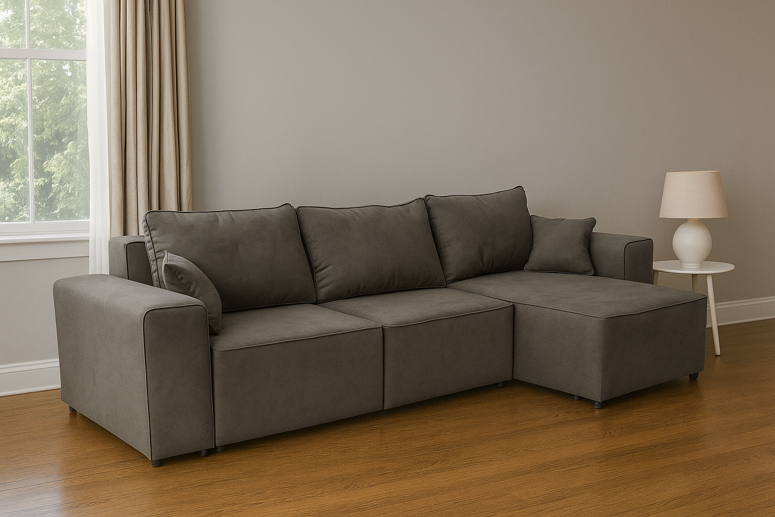 Диван Allure Угловой Прадо 310х164 см Grey (10907159) - фото 3