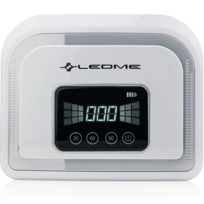 Лампа для манікюру LEDME 5 B 120W з акумулятором Silver (LEDME 5B SILVER)