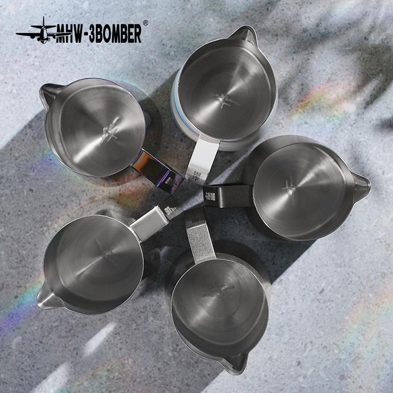 Питчер с ручкой для молока MHW-3BOMBER GT 600 мл Черный (P5184-OS) - фото 3 Питчер с ручкой для молока MHW-3BOMBER GT 600 мл Черный (P5184-OS) - фото 3