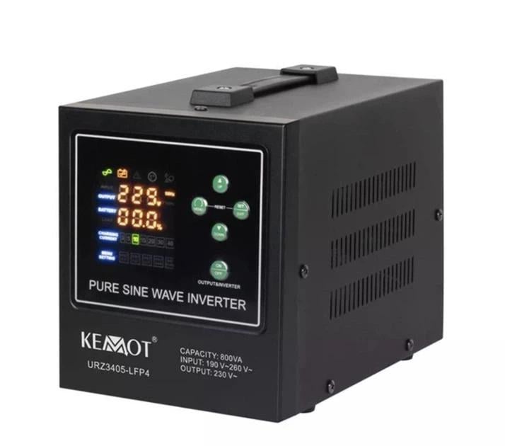 Инвертор-зарядка Kemot Pro-Sinus для литий-железофосфатного аккумулятора 800 Вт (31772487)