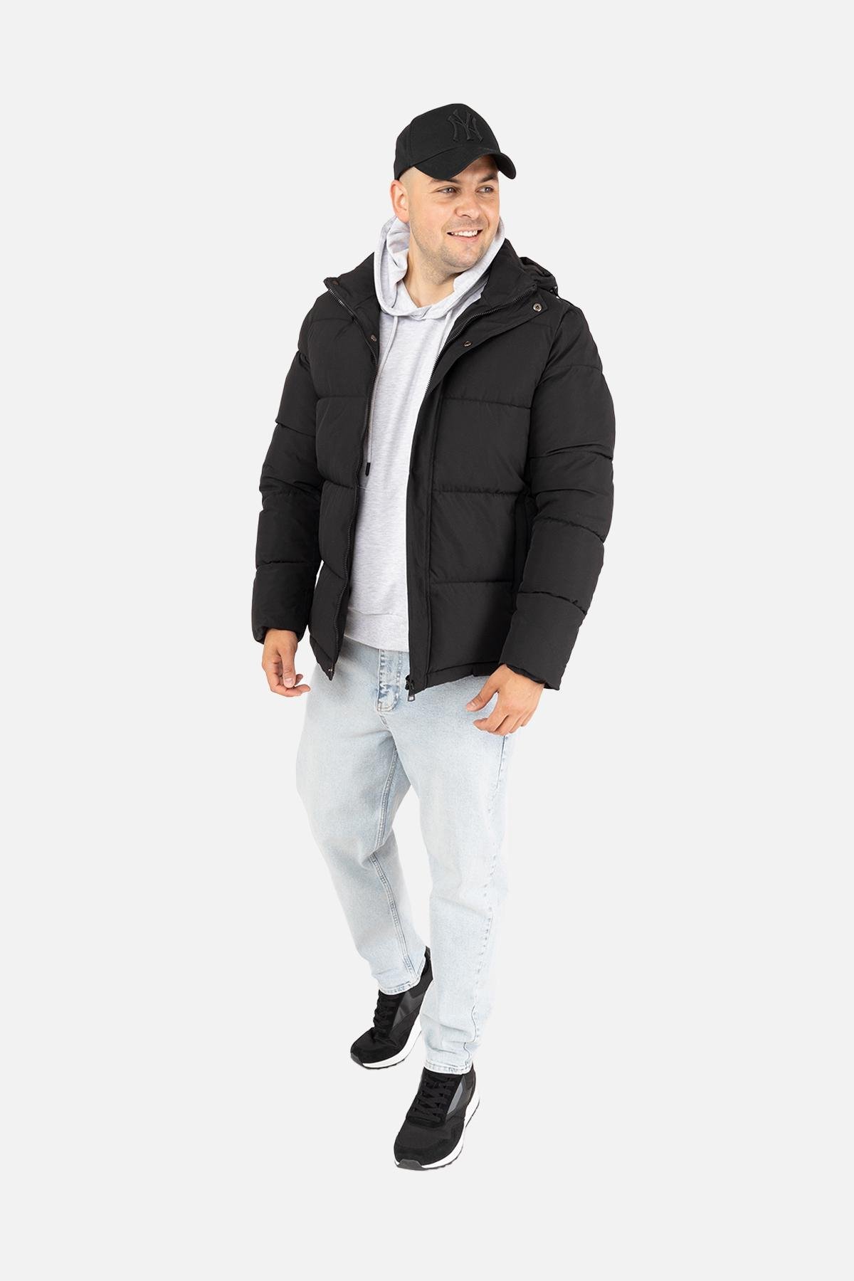 Куртка чоловіча ЦБ-00254600 р. 54 Чорний (28422102)