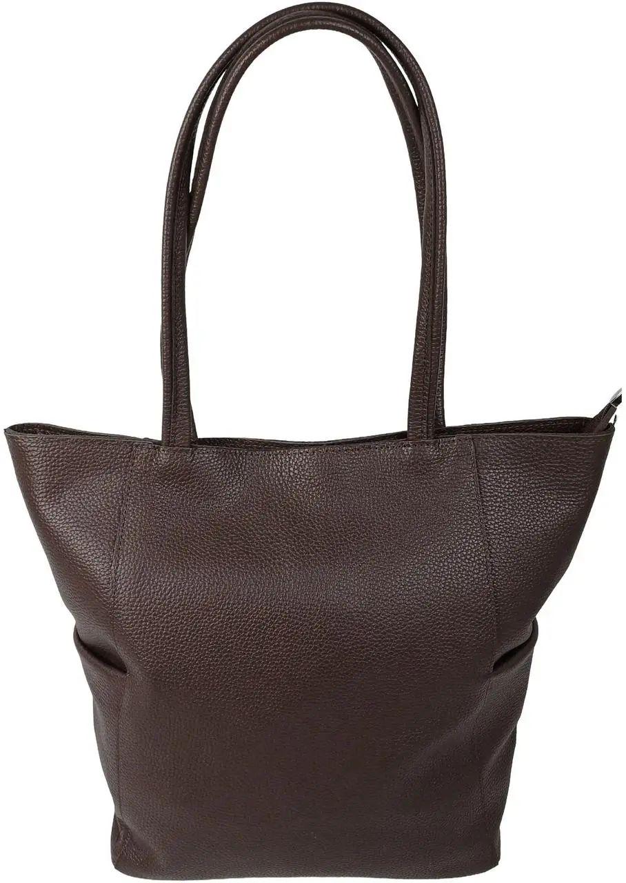 Сумка жіноча Borsacomoda шкіряна Темно-коричневий (825.037) Сумка жіноча Borsacomoda шкіряна Темно-коричневий (825.037)