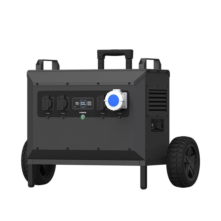 Зарядна портативна станція SOUOP L5 5000 Вт 5040Wh з 3 AC та промисловою розетками USB LiFePO4 водонепроникна (SOUOP L5 5000W)