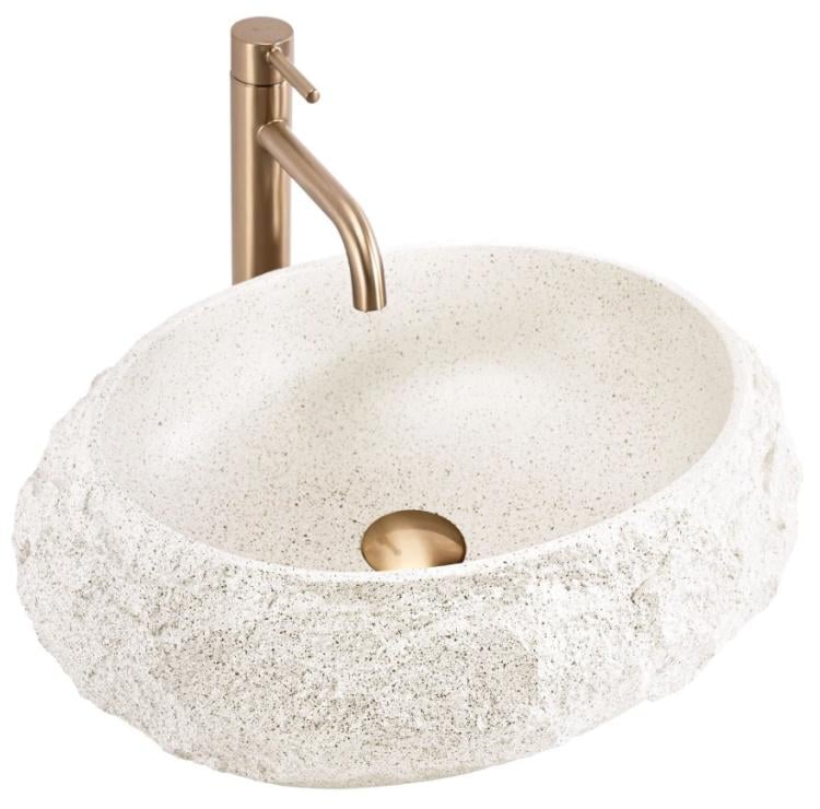Умывальник Rea Mika 50x38 см Beige (REA-U4332)