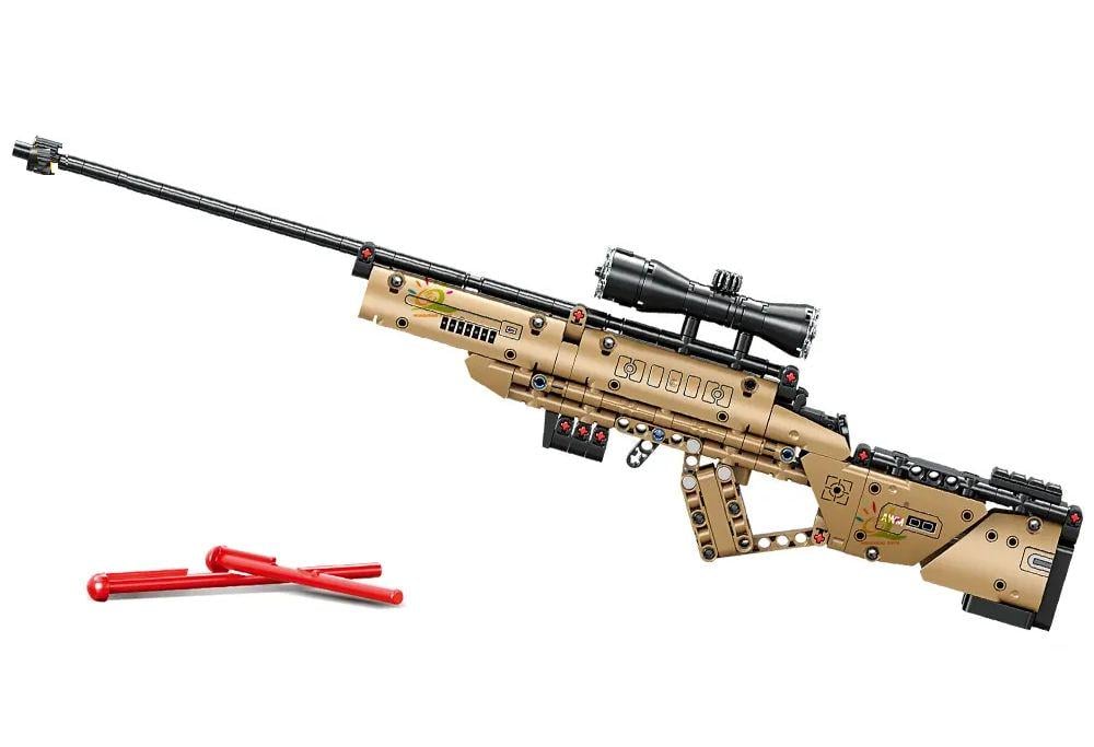 Конструктор винтовка 49,2 см 314 детали (602)